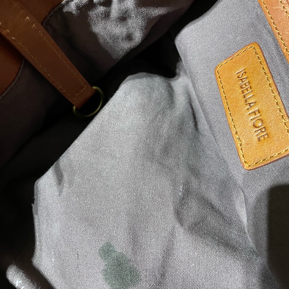 New Isabella Fiori Laser Cut Leather Tote/dust bag - Picture 11 of 13